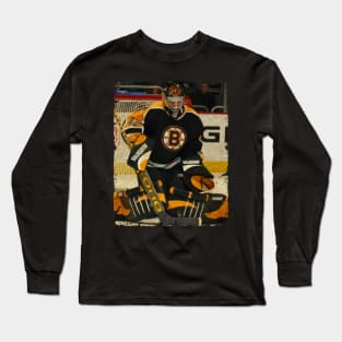 John Grahame - Boston Bruins, 2001 Long Sleeve T-Shirt